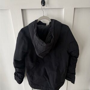 Burton Kids Black Hooded Puffer Jacket